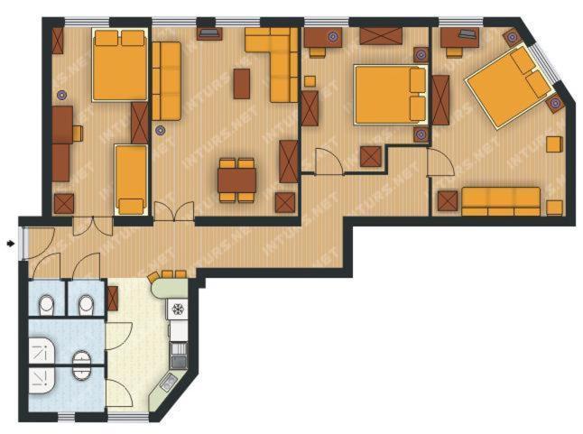 Apartment Mariacki Tower Krasków Δωμάτιο φωτογραφία
